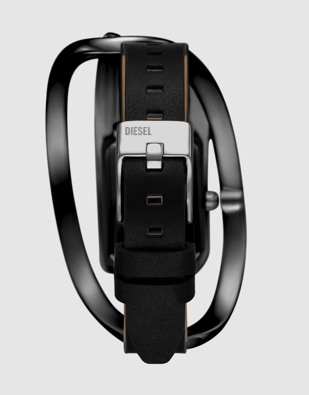 Diesel - Wrap-D Black Analogue Watch