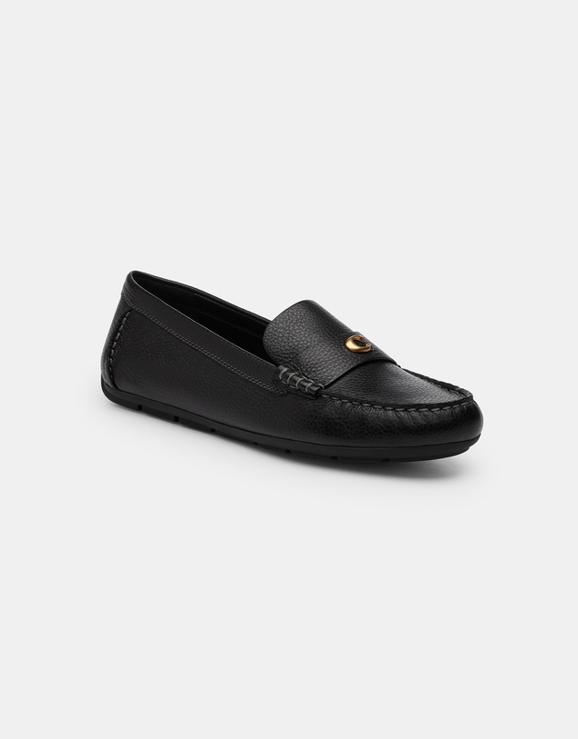 Coach - Sculpted C Leather Driver Shoes