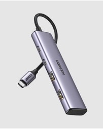 Ugreen - UGREEN 4 Ports USB C Hub with 2 x USB-C and 2x USB-A ports