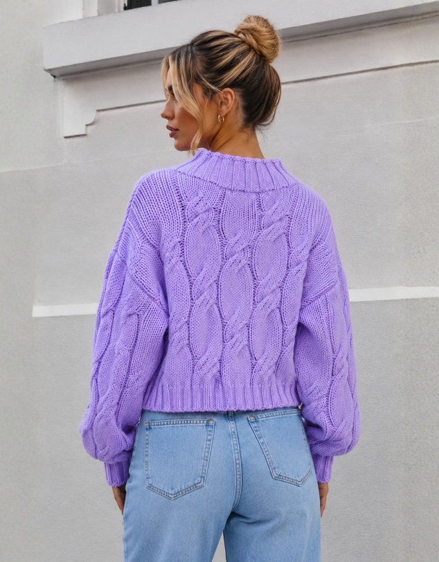 Esther & Co - Hadi Knit - Lilac