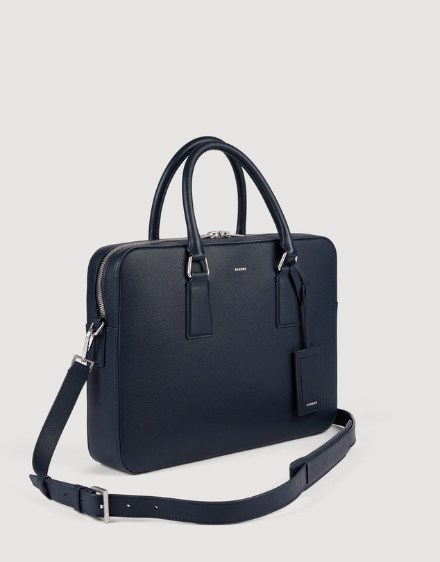 Sandro - Downtown Grain Briefcase