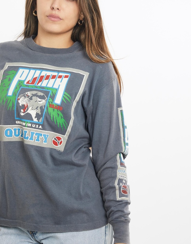 Vintage by The Real Deal - Pre Loved - Vintage 1984 Puma Long Sleeve Tee