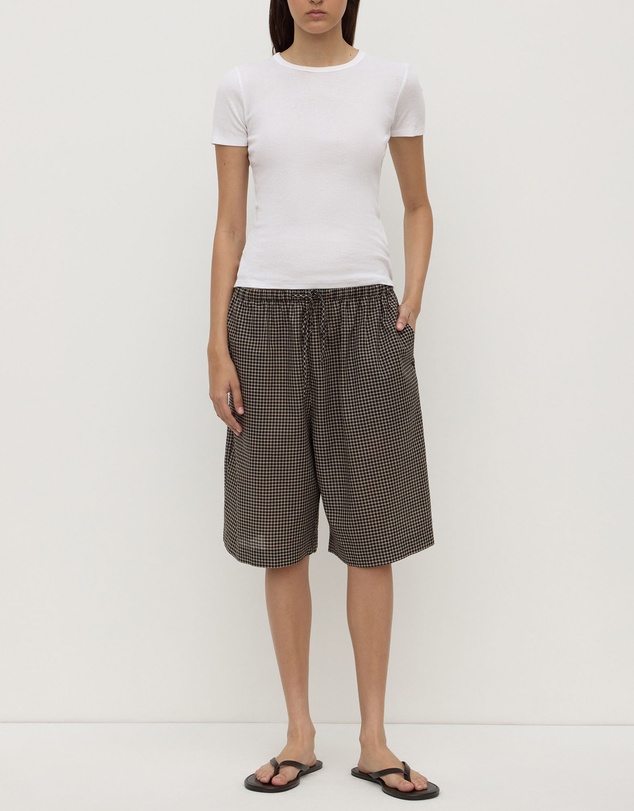 Assembly Label - Harriet Check Shorts