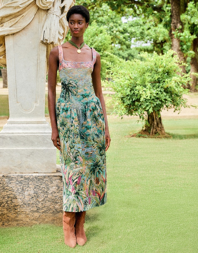 Farm Rio - Petricor Sleeveless Maxi Dress