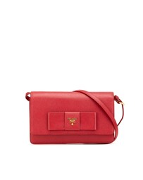 Pre-Loved by Azura Reborn - Pre-Loved prada Saffiano Bow Crossbody Bag