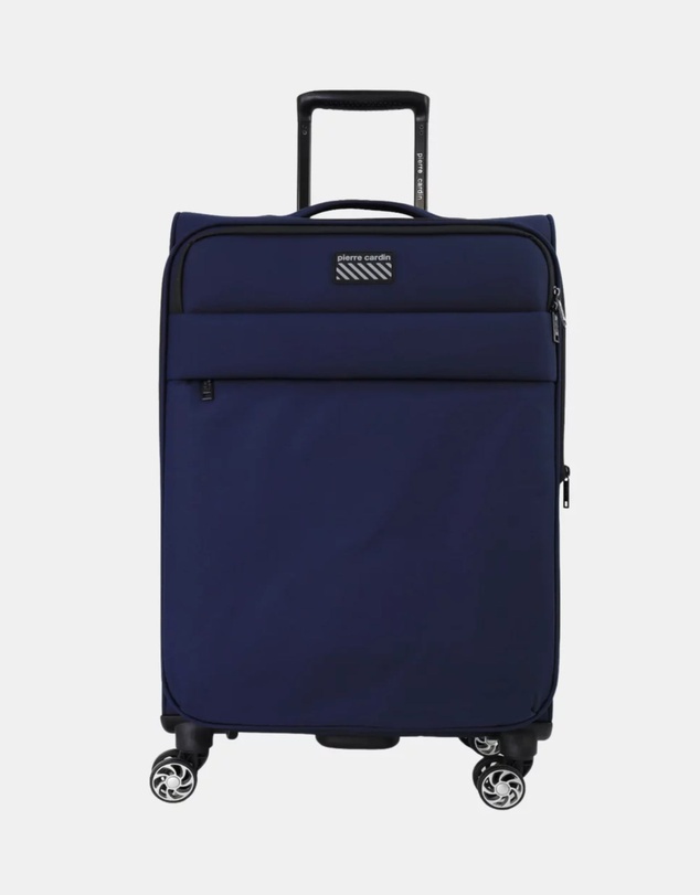 Pierre Cardin - Pierre Cardin 69cm Soft Water-Repellent Medium Suitcase Spinner