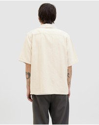 Jack & Jones - Bluluke Jacquard Short Sleeve Resort Shirt