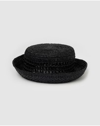 Arms Of Eve - Camille Sun Hat - Black