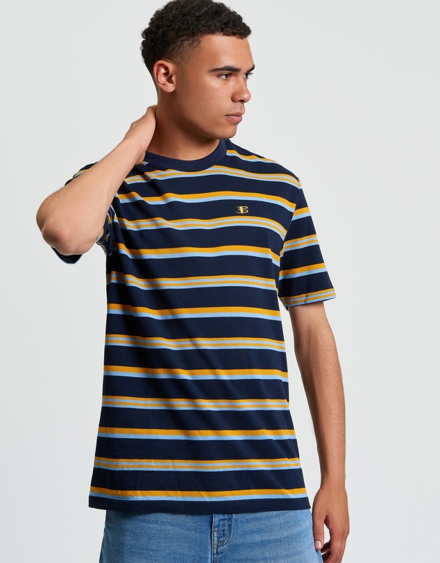 Ben Sherman - Textured Stripe Tee