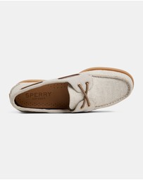 Sperry - A/O 2-Eye Wide Linen- Men's