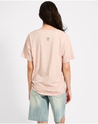 ONE TEASPOON - Cancun Boyfriend Tee - Stone