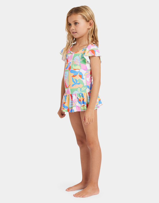 Billabong - Girls 0 to 5 Sun Shift One Piece Swimsuit