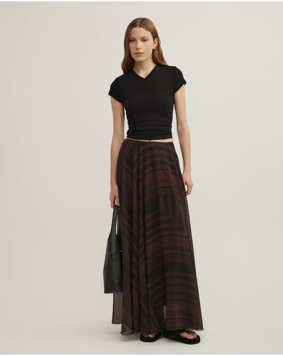 Black Linear Stripe