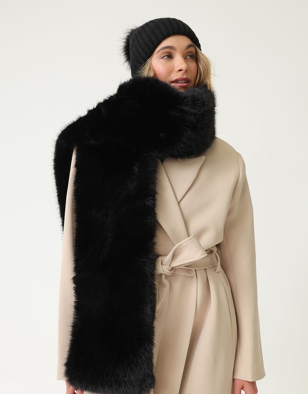 Morgan & Taylor - Peri Chunky Faux Fur Scarf
