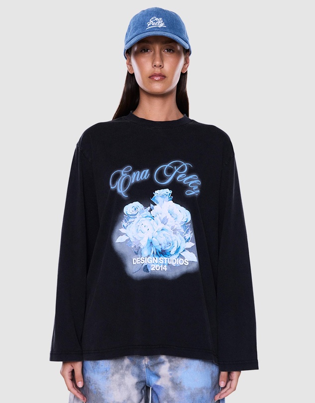 ENA PELLY - Elsa Long Sleeve Relaxed Tee