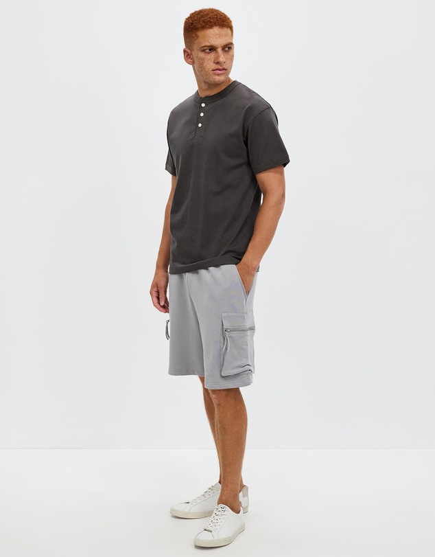 KAJA Clothing - Hebrew Shorts -Grey - Men's