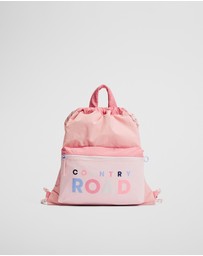 Country Road - Drawstring Backpack