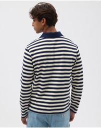 AERE - Organic Cotton Rugby Polo