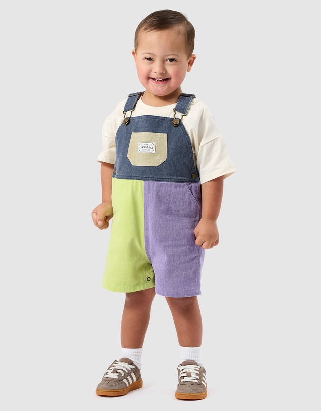 Goldie + Ace - Colour Pop Burton Overalls - Babies-Kids