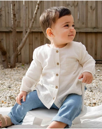 Purebaby - Sun Cover Top -Kids-Babies