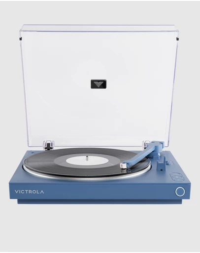 Victrola - Victrola Automatic Turntable - Blue