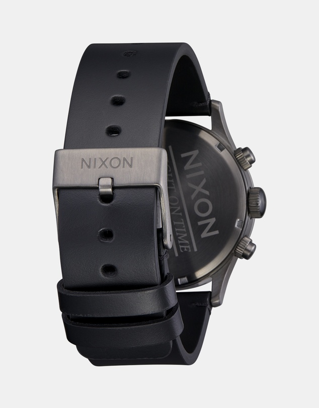 Nixon - Sentry Chrono Leather Watch