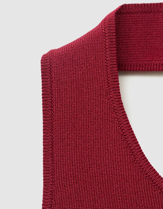 M.N.G - Knitted Top With Hoop Detail