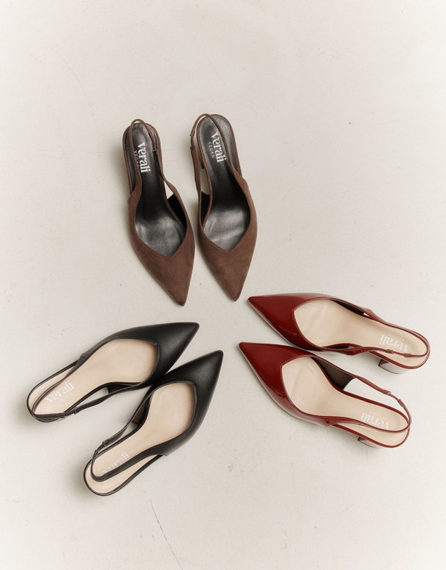 Verali - Elisha Slingback Block Heels