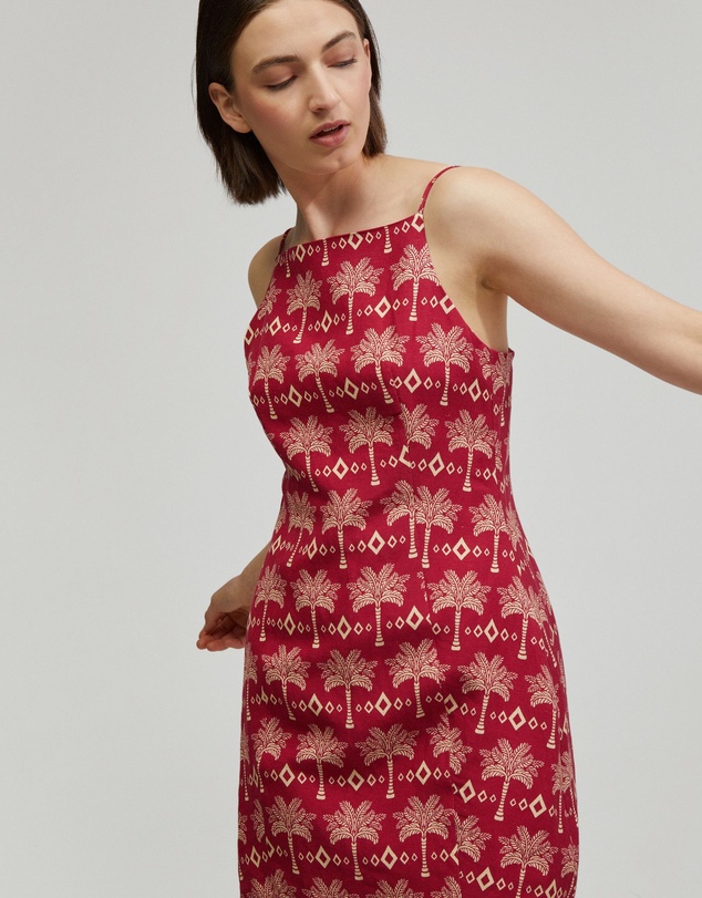 Oxford - Ebony Printed Mini Dress