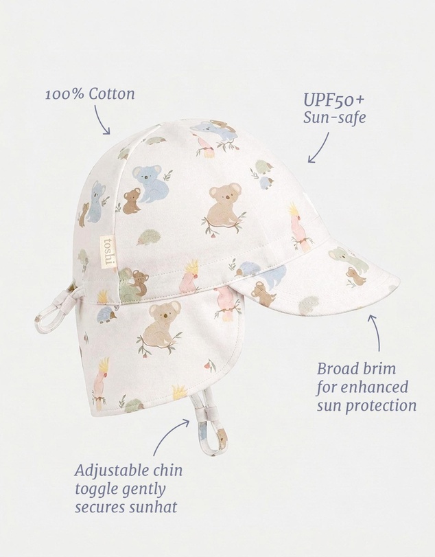 Toshi - Arcadia Flap Cap - Babies-Kids