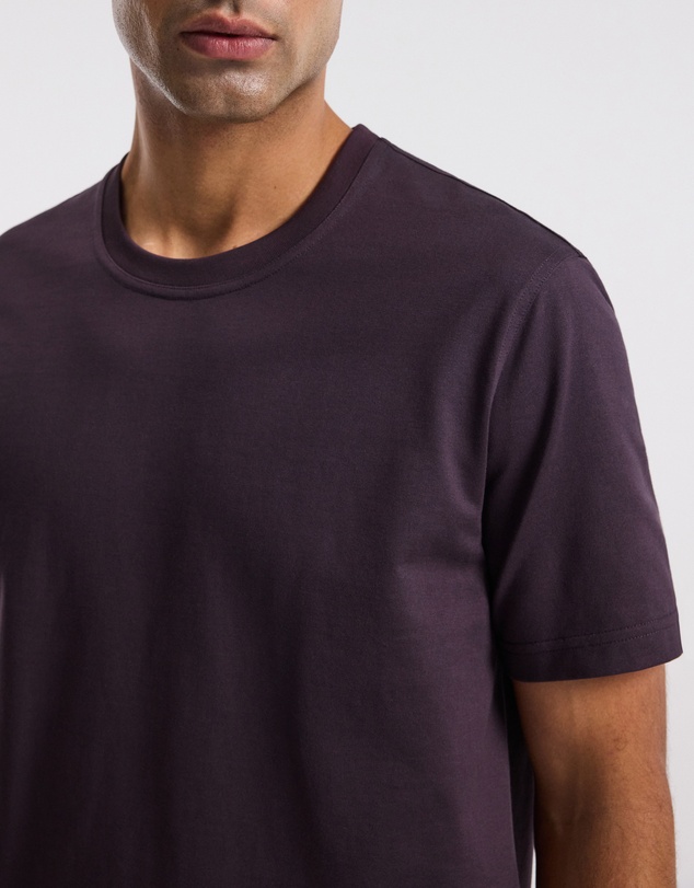 Calibre - Relaxed Crew T-shirt Plum