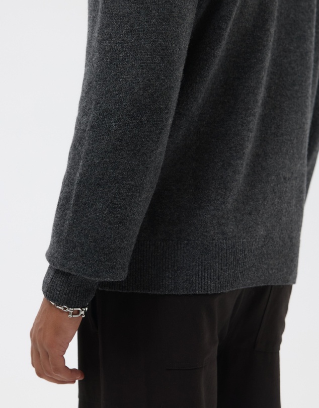 AERE - Premium Wool Crew Neck Knit Jumper