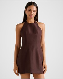 Forever New - Corinna Halter Neck Mini Dress