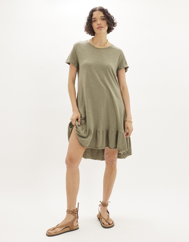 Amelius - Montana Ruffled Tee Dress