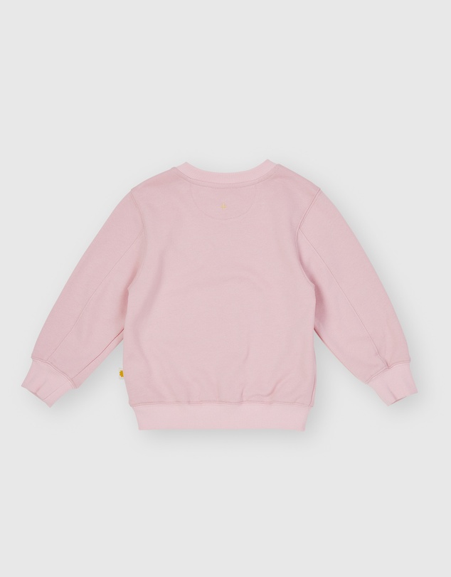 Goldie + Ace - Goldie Crew Embroidered Sweater - Babies-Kids
