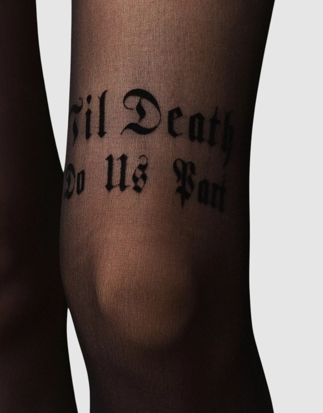 High Heel Jungle - Till Death Do Us Part Premium Tights
