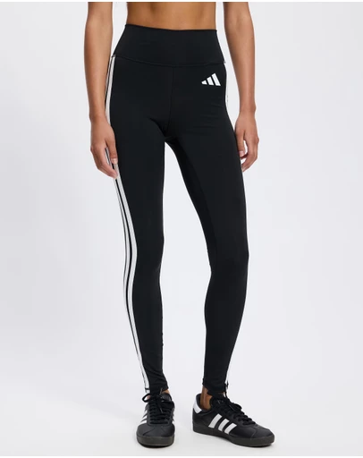 adidas Performance - Optime Essentials Workout 3-Stripes 7/8 Leggings