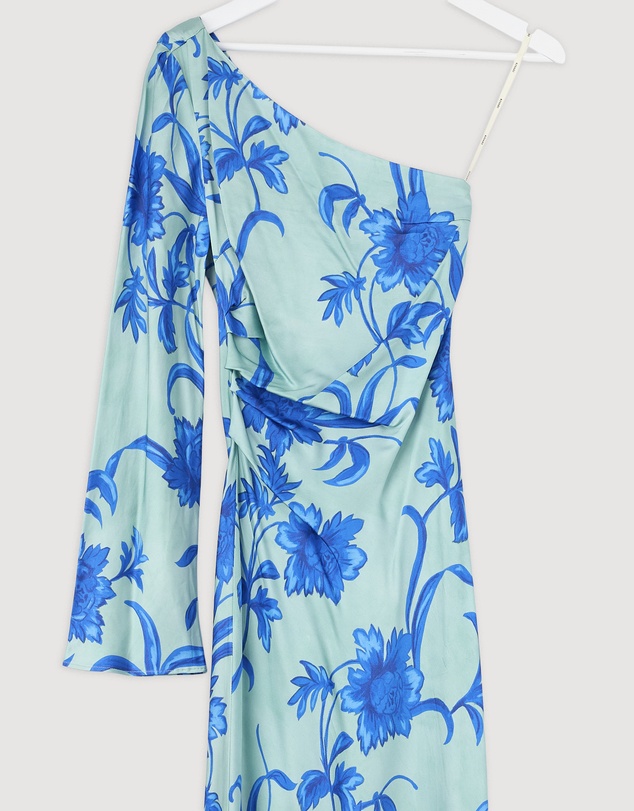 Revibe - Repaired KIVARI Juniper One Sleeve Maxi Dress - AU 6