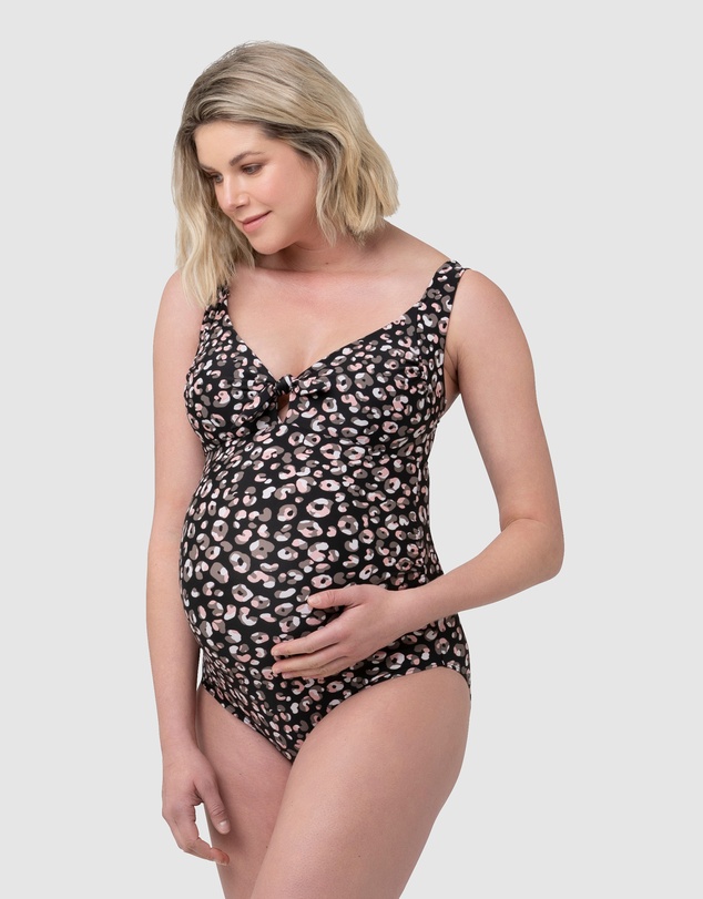 Ripe Maternity - Sahara Tie Front One Piece