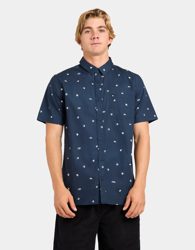 Quiksilver - Mens Apero Classic Pocket Short Sleeve Shirt