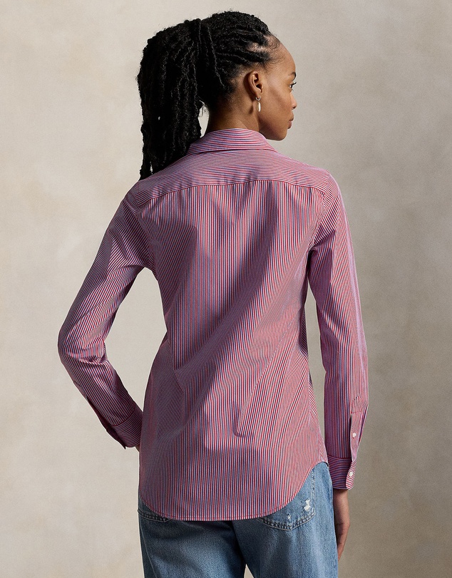 Polo Ralph Lauren - End-On-End Stretch Slim Fit Cotton Shirt - The ICONIC Exclusive