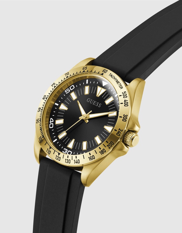 GUESS - GUESS Men's Gold-Tone Analogue Watch