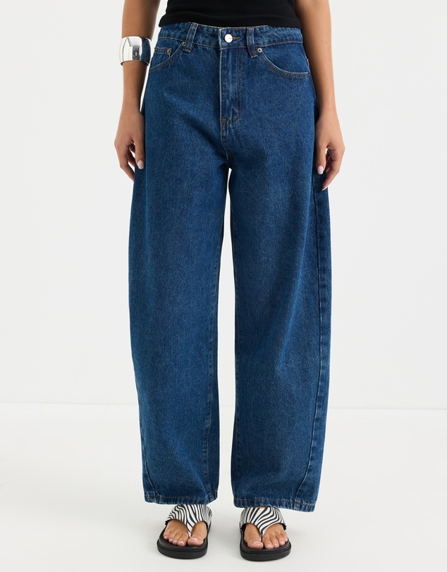 Calli - Cassidy High Rise Barrel Leg Jeans