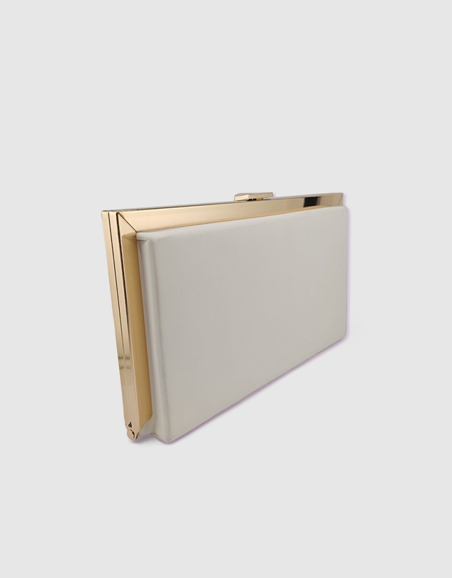 Izoa - Amanda Clutch White