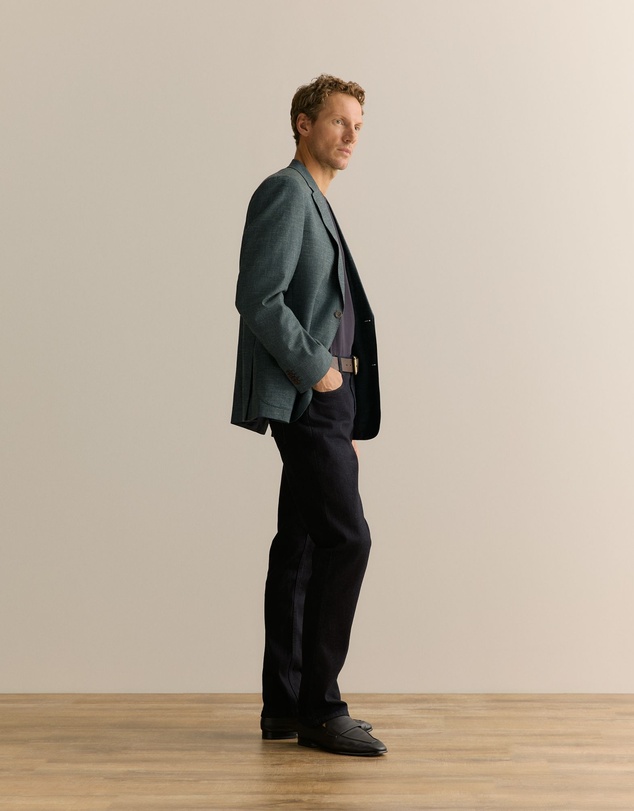 Trenery - Relaxed Fit Dark Wash Jean in Ink Blue