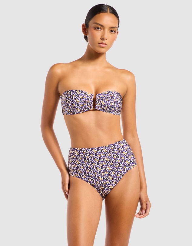 JETS - Kaleidoscope U-Trim Bandeau Bikini Top