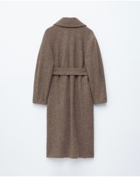 & Other Stories - Voluminous Belted Wool Coat