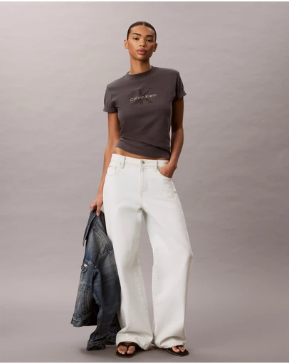 Calvin Klein Jeans - Acid Wash Monologo Tee