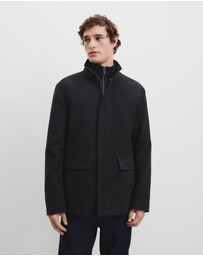 Country Road - Moleskin Funnel Neck Jacket