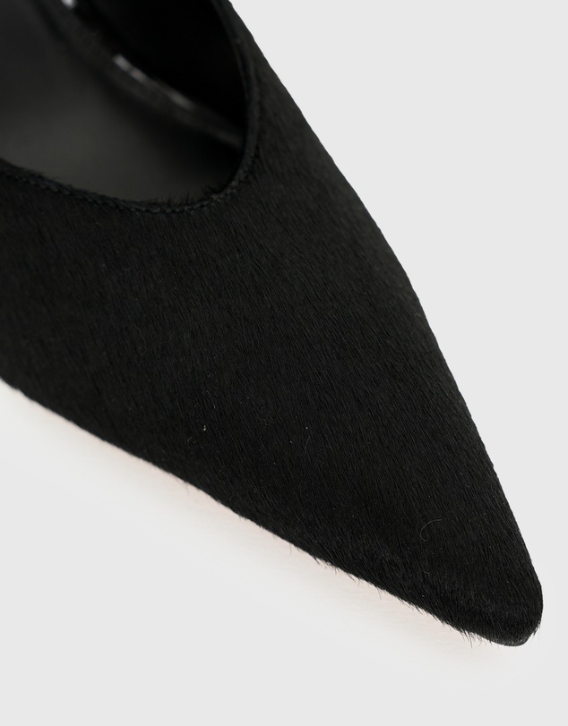 Betts - Matcha Leather High Stiletto Mules